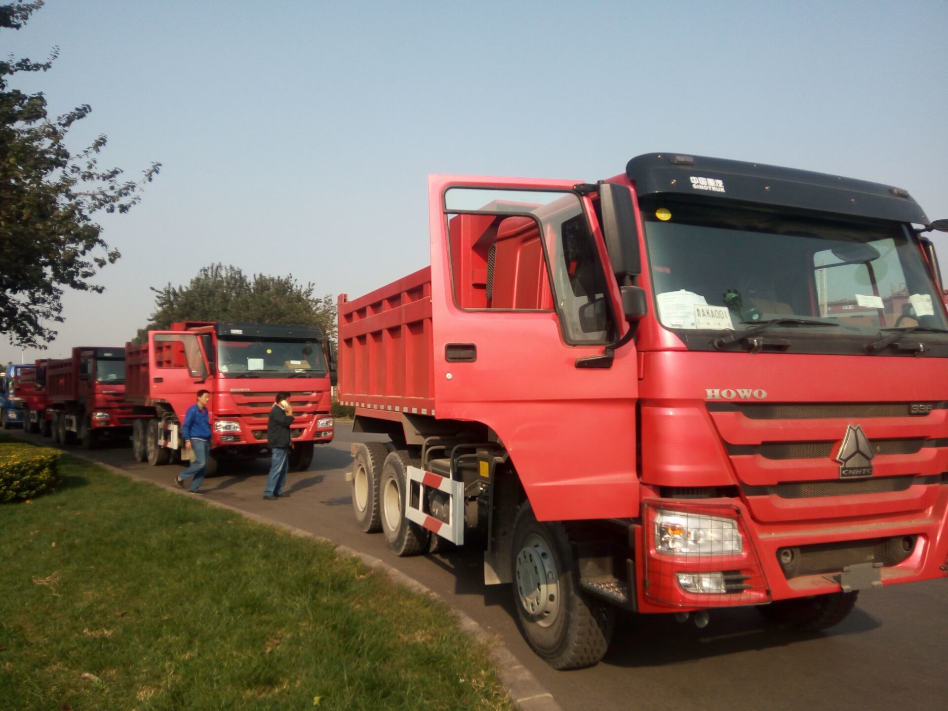 40T Load Capacity LHD Heavy Duty Tipper Trucks