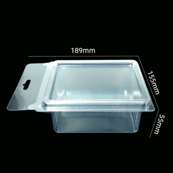 Custom Clear PET Clamshell Packaging for Textile & Toys