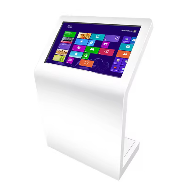 Floor Standing 43 Inch Touch Screen Kiosk Interactive Advertising Information Kiosk