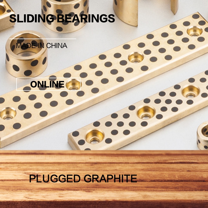 graphite plugged bronze bushing