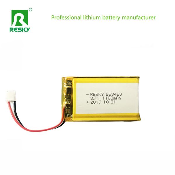 LP553450 3.7V 1100mAh Lithium Polymer Battery for Smart Watch