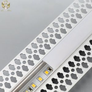 Quality Customized Aluminium Led Strip Profile 1m T3-T8 Andoized Finish for sale