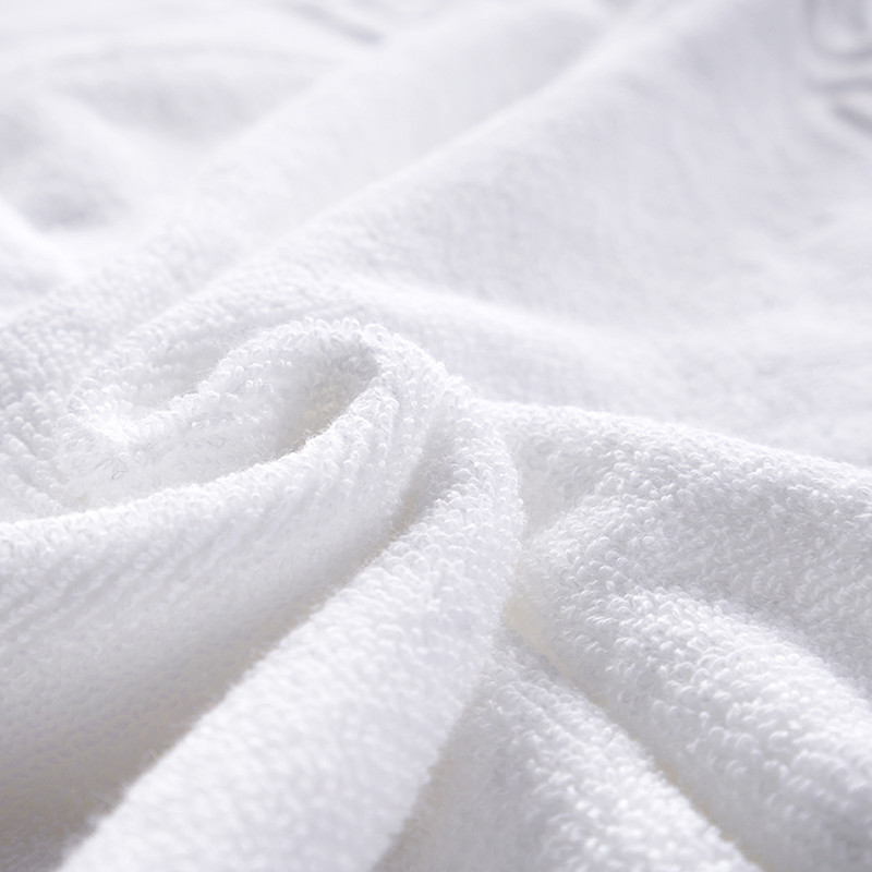 Adults Hotel Towel Set Jacquard Customized Color Embroidered Logo Woven