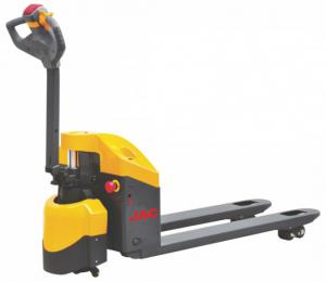 Quality Large Capacity Semi Electric Powered Pallet Truck , Motorised Pallet Truck for sale