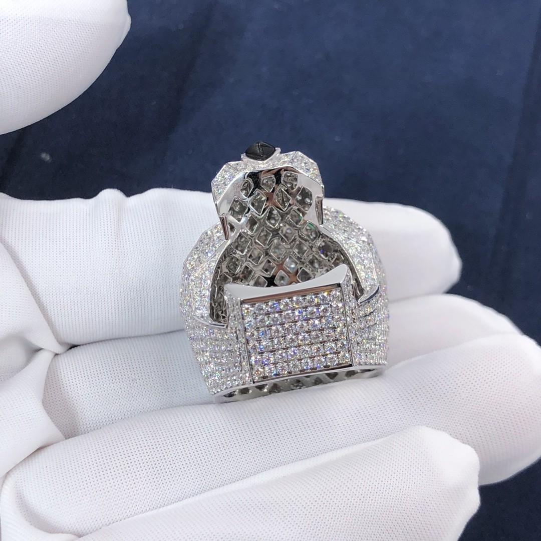 Hot Selling Natural Diamond Jewelry 18k Gold Car Tier PanthèRe De Car tier Ring