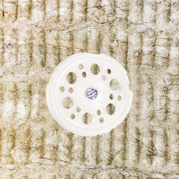 0.5mm Thickness Round Plastic Insulating Washers For Flame Retardant Needs