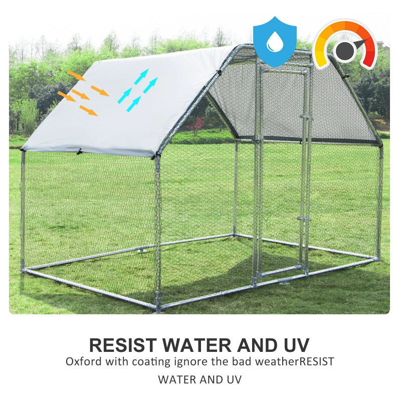 1mm Hot Galvanized D3m Metal Chicken Coop Cage