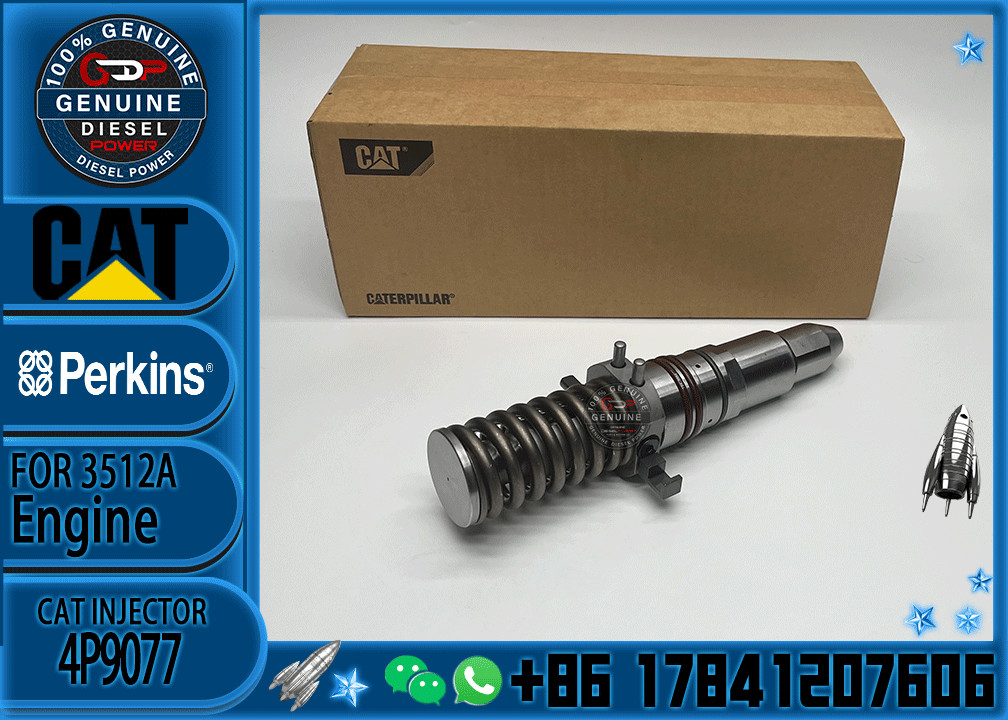 3512 E3512 Fuel Injector Assembly 4P9075 4P9076 7E6408 4P9077 9Y3773 7C4148 6L4357 6L4355 6L4360