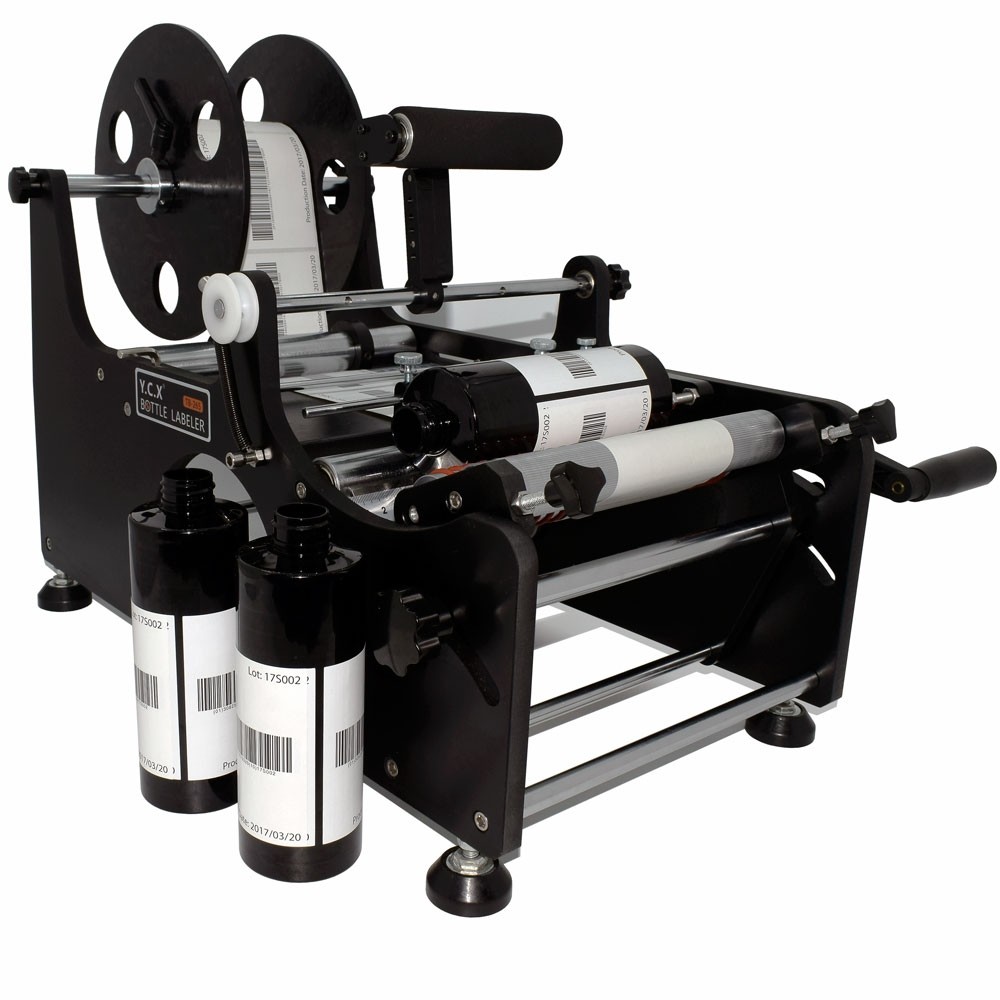 Hand Operated Label Applicator Bottle Labeling Machine Handheld Labeler Machine