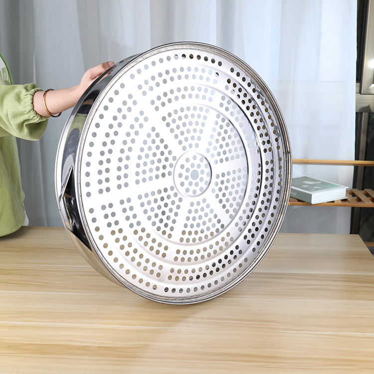 Large stainless steel style 47cm steamer hotel restaurant food steamer 52cm