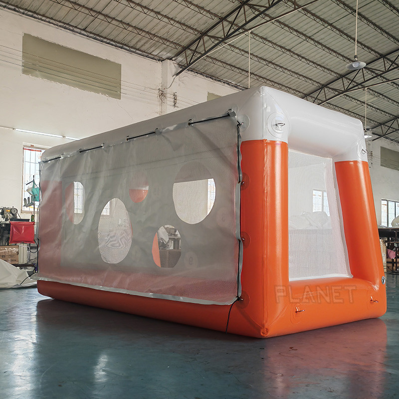 Outdoor Carnival Sports Game Inflatable Football Shooting Soccer Practice Target Penalty Soccer Goal