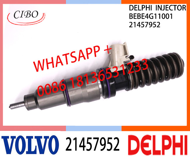 21457952 BEBE4G11001 Fuel engine Diesel Injector 21457952 BEBE4G11001 E3.4 for NISSAN MD11 US07