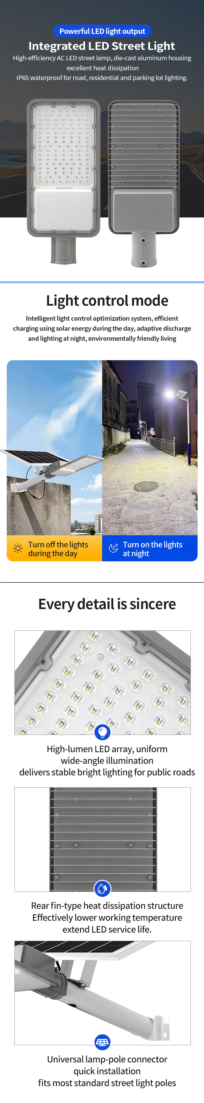 High-Brightness LED Outdoor Lamp with Light/Time/Microwave Induction, Rustproof Aluminum Alloy Outdoor Lighting