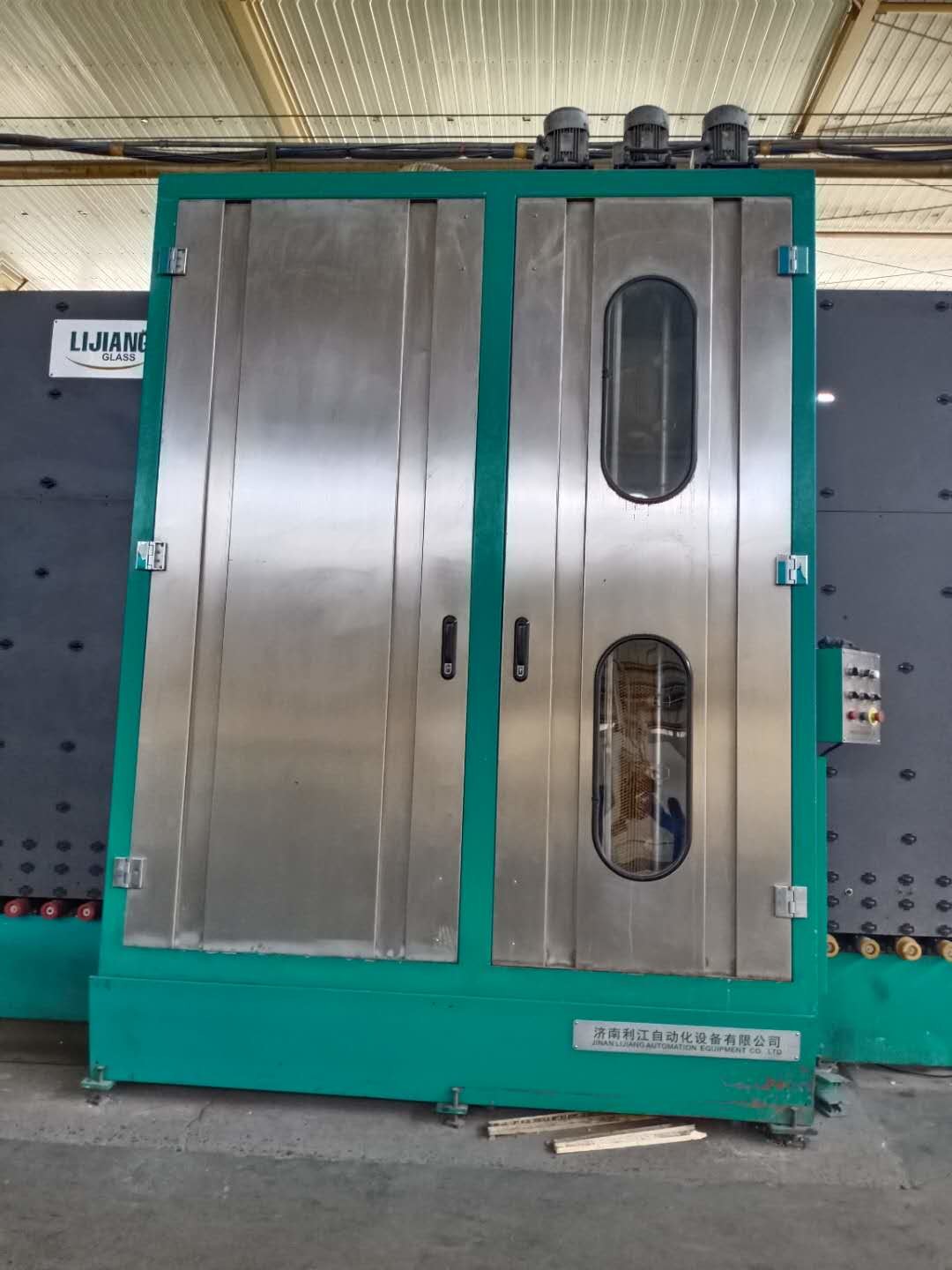 Processing Hollow Glass 10m/Min Vertical Glass Washer