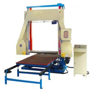 China Automatic Hydraulic Foam Cutting Machine For Polyurethane / PU Sponge Sheet on sale