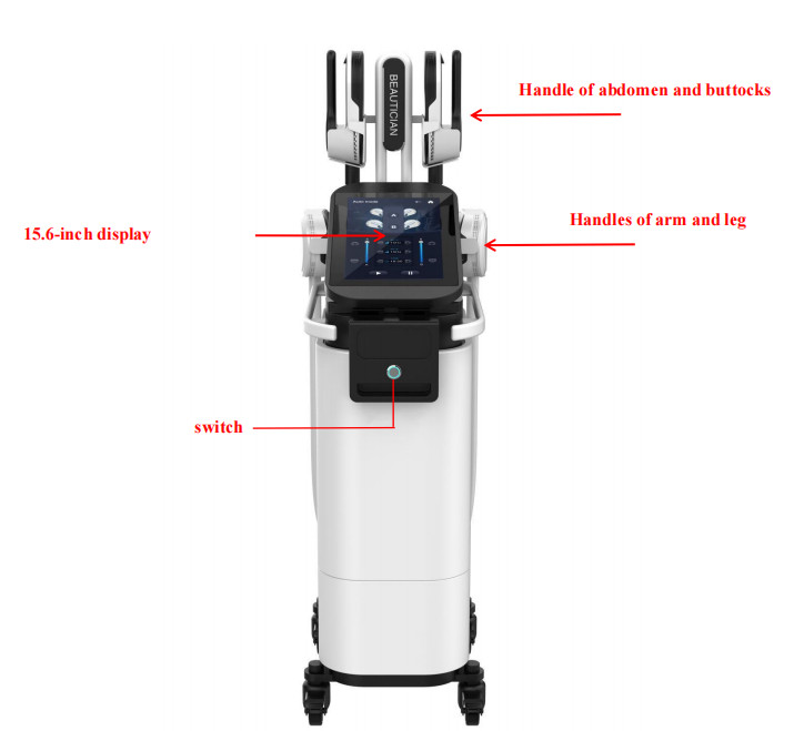 Anti Cellulite Muscle Sculptinging Machine Fat Reduction 4 Handles Body Beauty Equipment