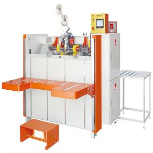 China Double Servo Semi Automatic High Speed Stitcher Machine on sale