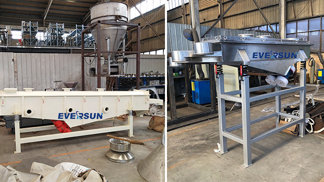 High Precise Linear Vibrating Sieve Sand Vibrating Screen For Particle Separation