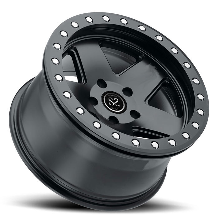 customs 21 22 24 inch forged pickup offroad vehicle SUV wheel beadlock rims for Jeep Wrangler