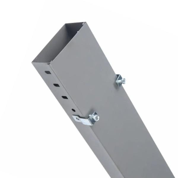 Customizable Heavy Duty Fireproof Cable Tray With Silver Finish And Temperature Resistance Up To 1000.C