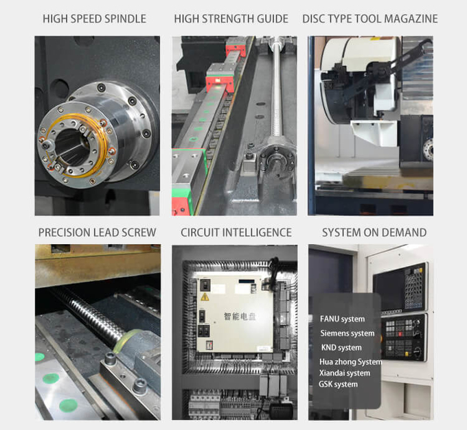 High Precision 3 Axis CNC Machining Center VMC850 Vertical Milling Center For Sale 1
