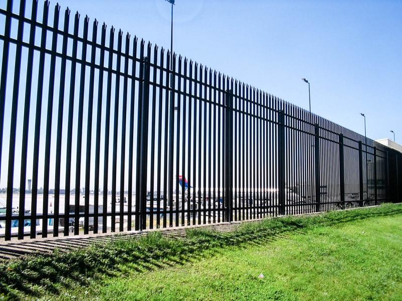 Metal D And W Pale 1.5m Steel Palisade Fencing Industry Security Panels