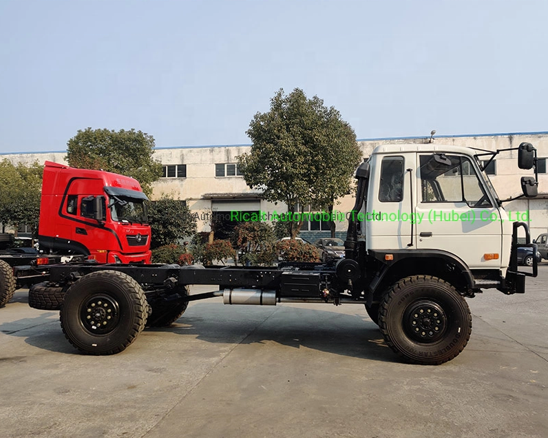 Euro 3 Emission Standard 6x6 All Wheel Drive Cargo Truck Chassis for Desert Off-Road
