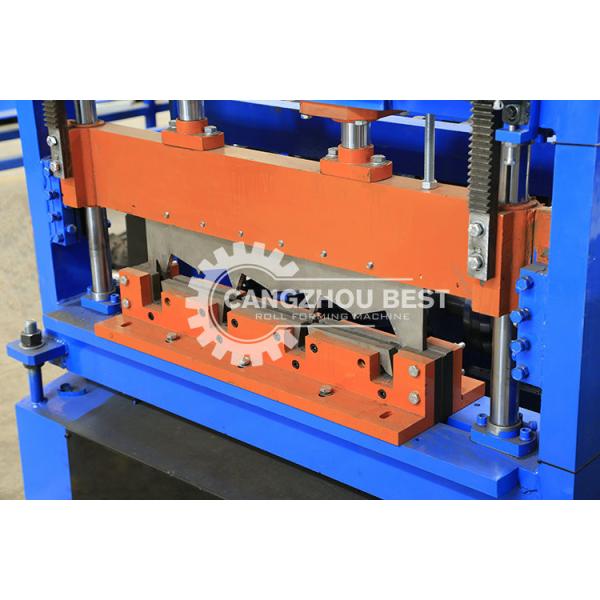Galvanized Steel Floor Deck Roll Forming Machine , Floor Tile Roll Forming Machine