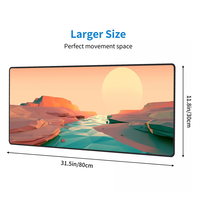 XYDAN Custom Gaming Mouse Pads Xxl Big Pc Desk Mats Anime Mousepads With Edging Packaging