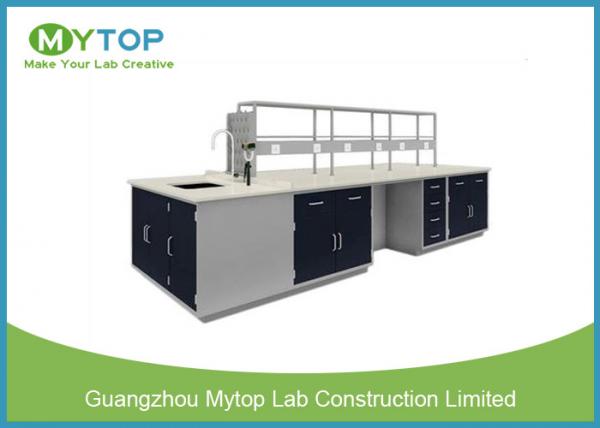 Buy Modular Lab Tables And Furnitures Heavy Duty With Cold Roll Steel Sheet Meterial at wholesale prices