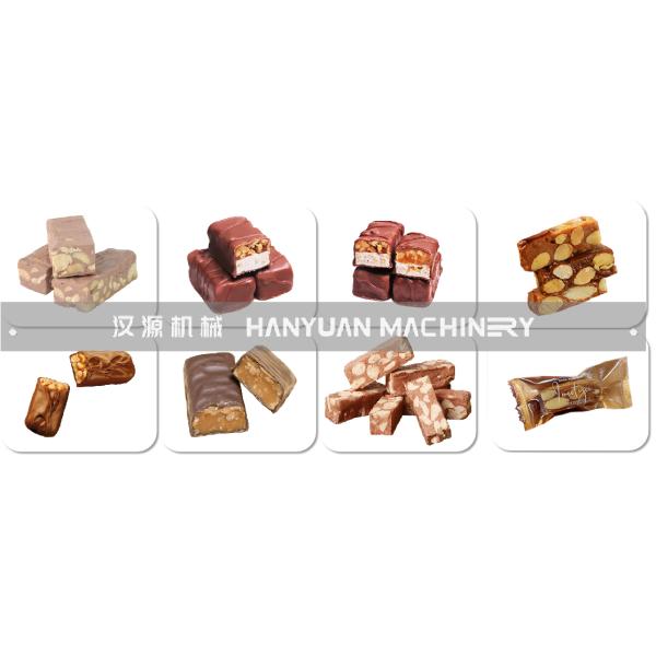 Automatic Almond Toffee Candy Bar Making Machine