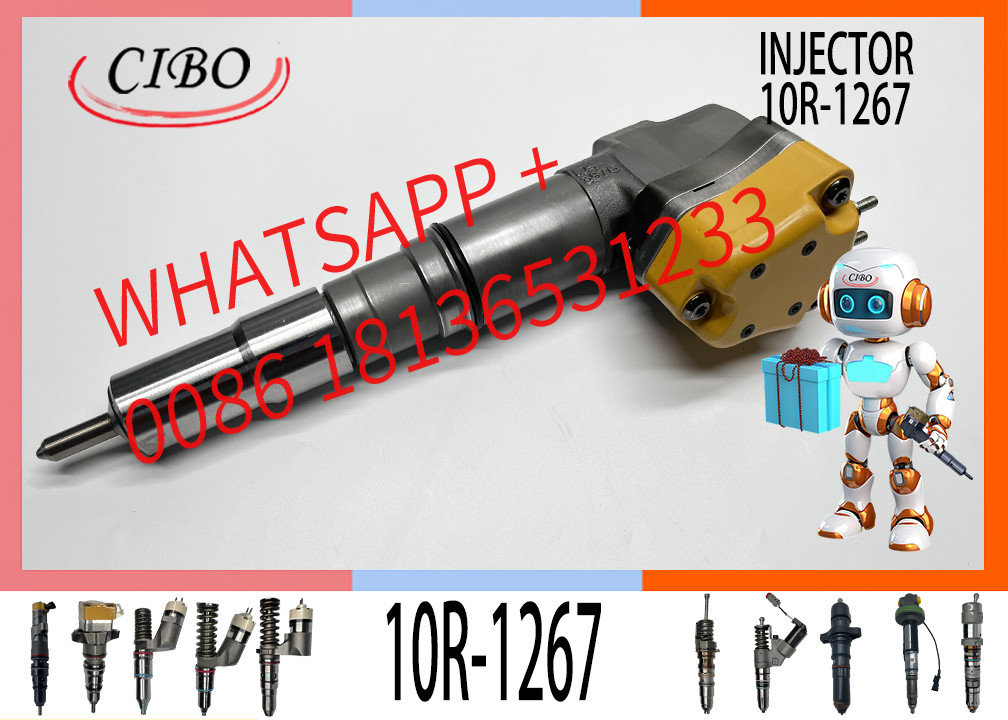 Common rail diesel fuel injector 10R-1267 10R-0781 156-8895 10R-9239 173-9268 162-9610 For C+ 3126