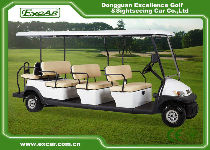 Excar Lithium Battery Electric Golf Cart 11 Seats Off Road Club Car