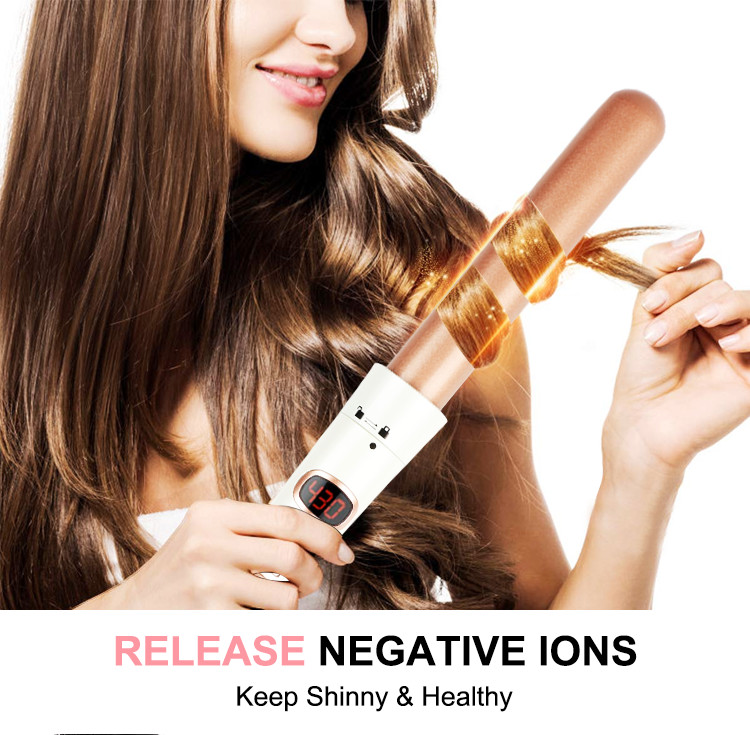 Interchangeable Ceramic Barrel Hot Hair Tool , 50HZ Hair Curler Wand Set