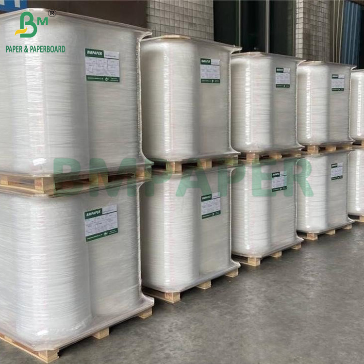 28gsm Food Grade Straw Wrapping Paper 44MM 53MM Printable Non - toxic