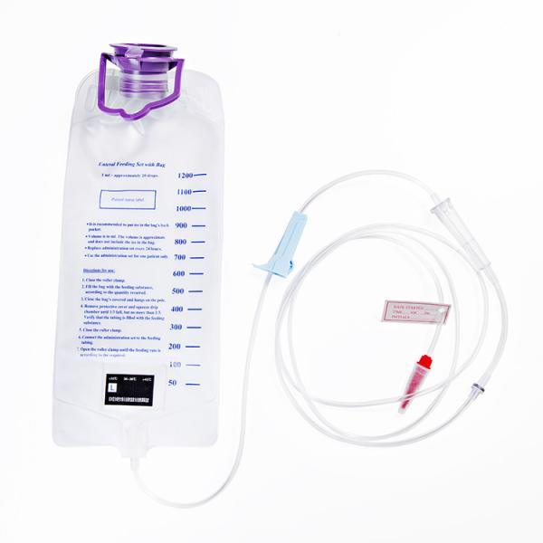 Buy Disposable medical gravity enteral feeding bag Pump Set/Gravity Set at wholesale prices