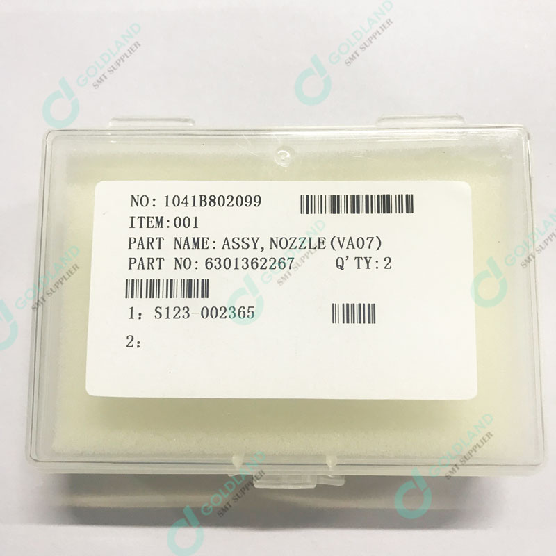 SMT pick and place machine spare parts nozzles 6301362267 VA07 Nozzles for GXH-1/GXH-3/Sigma G3/G5 Hitachi SMT machine
