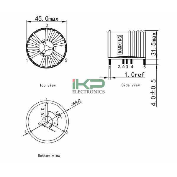 Common Mode Choke for Mains Power Lines