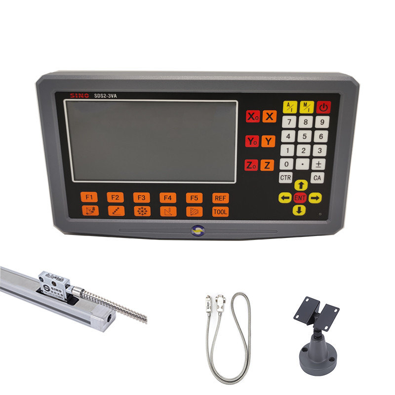 Quality SINO DRO Grey SDS2-3VA 3 Axis Digital Readout System Kit TTL Input Signal For Milling Machine Lathe for sale
