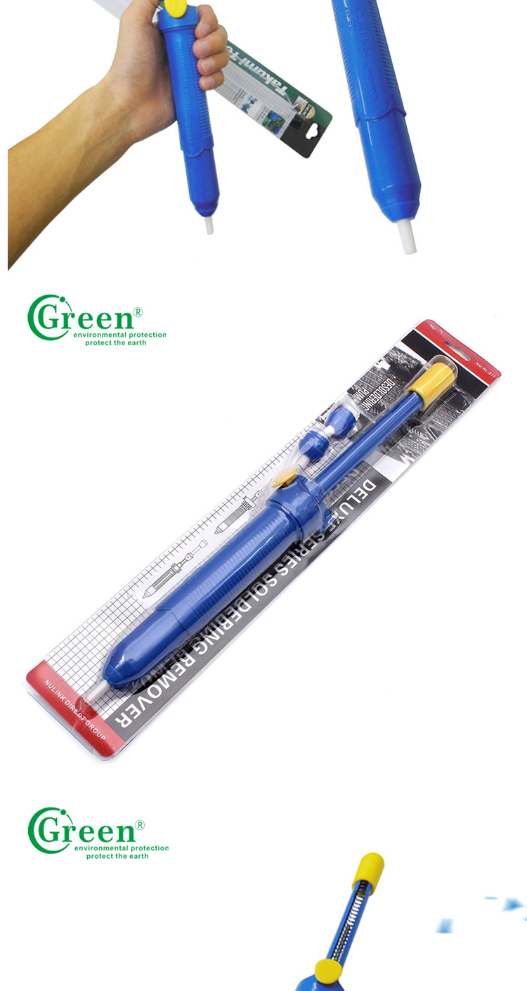 Green DP014 Desoldering Pump Solder Iron Remover Solder Sucker