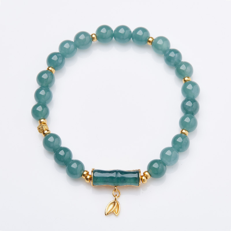 Charm Beads Bracelet Natural Stone Crystal Bracelets Healing Natural Jade Stone Bracelet Manufacturer Prices Real Stones For Charm Bracelet