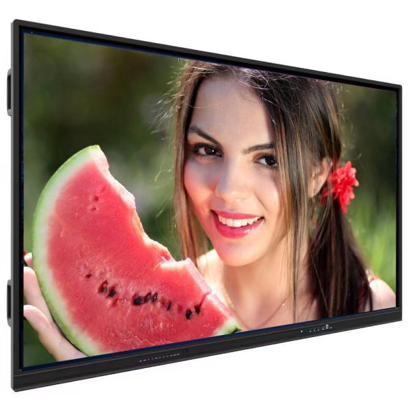 IBoard HDMI Conference Interactive Flat Panel with 60KGS Load Support 1200:1 Contrast Ratio and 16:9 Aspect Ratio for Business Meetings