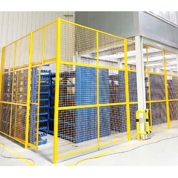 Wire Mesh Security Fence Aluminium Alloy Safety Fence Warehouse Fence