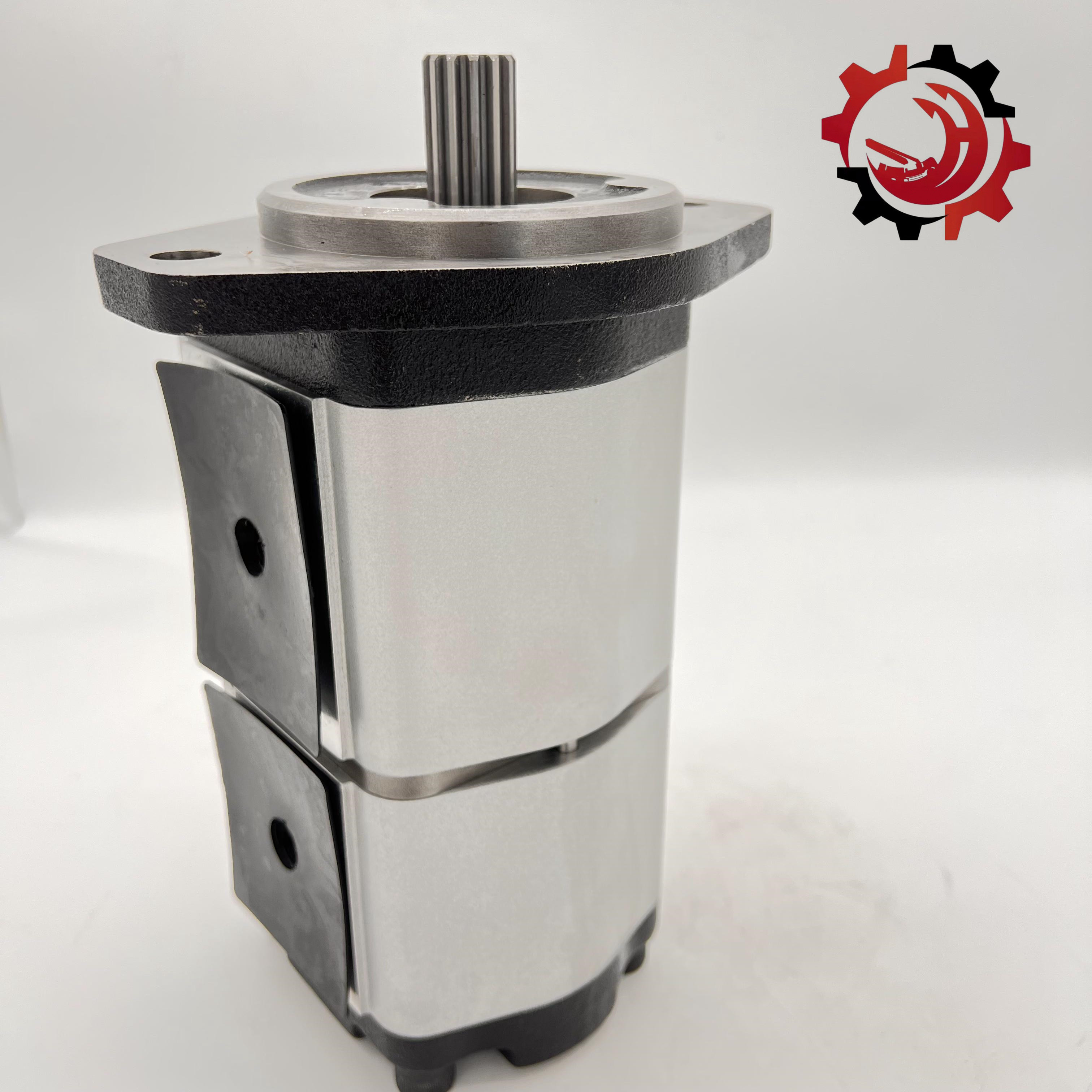 CBFB4-F2516K1-1Y Gear Oil Pump Hydraulic Pump Aluminum Body Gear Pump With Valve Options For Concrete Pump Truck Parts