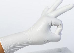 Quality Nitrile Rubber Powder Free Latex XL Disposable Medical Gloves for sale