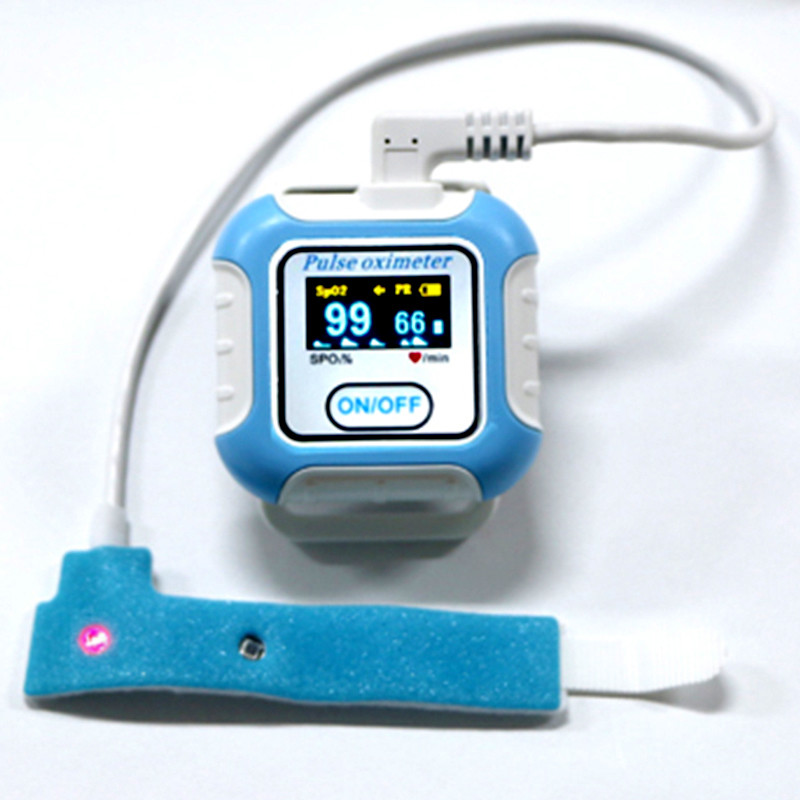 Battery Life Up To 8 Hours Sleep Breathing Monitor Spo2 Heart Rate , Osa, Odi With Audible Alarm