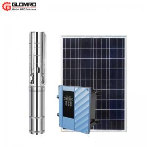 Quality 3hp Borehole Solar Power Submersible Water Pump With Controller for sale