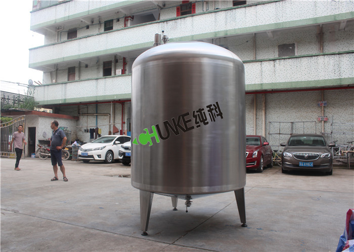 10000L/10T SS304 SS316L Juice Beer Milk Storage Tank RO Raw Water Tank