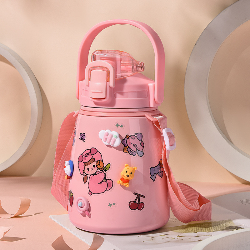 850ml Stainless Steel Insulated Water Bottle For Girls School Children