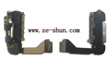 mobile phone flex cable for iphone 4G flex plun in complete white